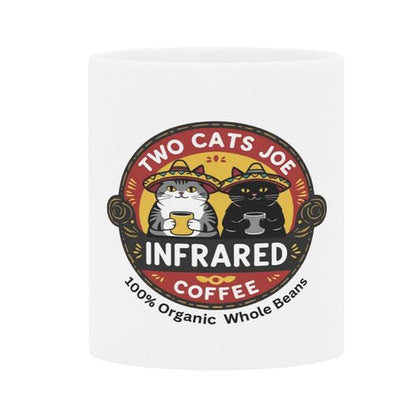 Two Cats Joe coffee mug